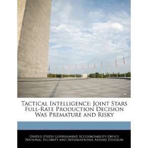  Tactical Intelligence Joint Stars Full Rate Production 