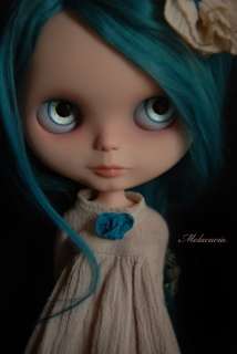 Melacacia Custom Blythe Doll ~ OOAK Rerooted Art Doll  