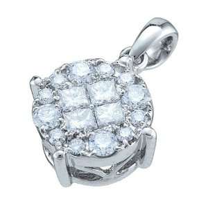  0.25CTW DIAMOND SOLIEL PENDANT 