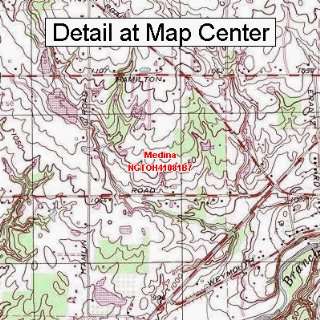   Quadrangle Map   Medina, Ohio (Folded/Waterproof)