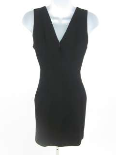 NICOLE MILLER Black Sleeveless Mini Dress Sz 6  