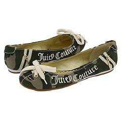 Juicy Couture Mara Camouflage Canvas Flats  