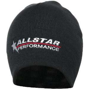  Allstar ALL99953 Black Beanie Hat with Allstar Logo 