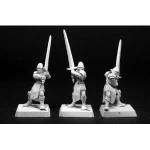  Warlord Templars w/ 2 Handed Swords (3) RPR 14103 Toys 