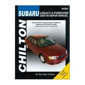 Subaru Legacy & Forester 1st (first) edition Text Only Robert Maddox 
