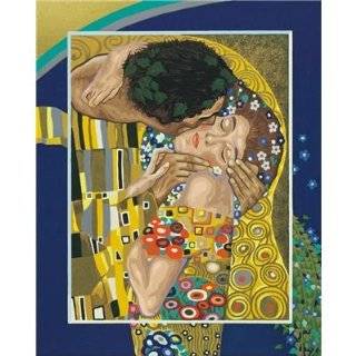 The Kiss by Gustav Klimt Paint by Number Kit