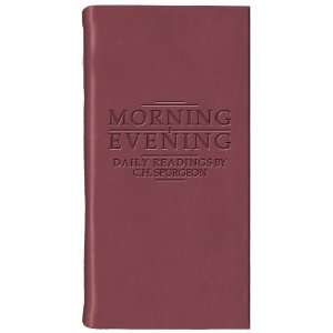    Morning and Evening Burgundy (9781845500146) C. H. Spurgeon Books