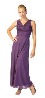 N5004 EMBROIDERY 2PCS MOTHER OF BRIDE PROM PARTY DRESS  