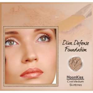  Diva Defense Sheer Coverage Mineral Foundation   MOONKISS 