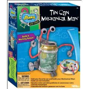  Poof Slinky Tin Can Mechanical Man Toys & Games