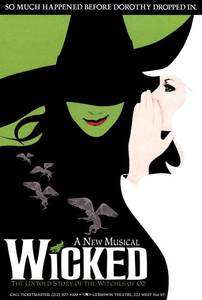 Wicked 11 x 17 Broadway Poster  