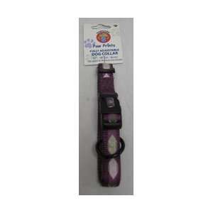 Hamilton Pet Company FAS RO ARPM Argyle/Plum Adjustable Dog Collar 5/8 