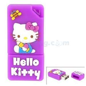  4GB Mini Lovely Kitty Flash Drive (Purple) Electronics