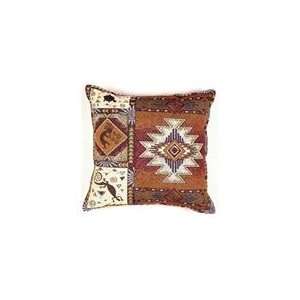  Kokopelli Native American Decorative Throw Pillow 17 x 17 