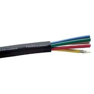  GEPCO VS5230.41 Coaxial Cable,RG59,23AWG,Black,1000Ft 