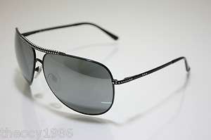 Vogue 3531s Black Mirrored Aviator Sunglasses in EXCLNT Condition 