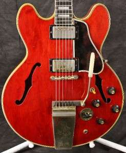 Vintage 60s Gibson USA ES 355 ES355 TDSV Stereo Electric Guitar w 