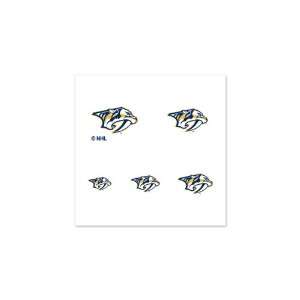   PREDATORS OFFICIAL 1X1 NHL TEMPORARY TATTOO