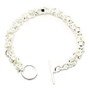 Beautiful Leading Silver Plated Women Chain Bracelet (Easters Gift)