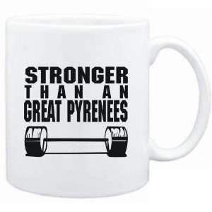  Mug White  STRONGER THAN A Great Pyrenees  Dogs Sports 