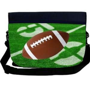  Football 50 Yard Line NEOPRENE Laptop Sleeve Bag Messenger 