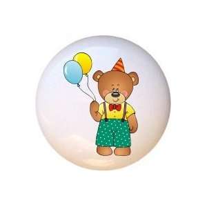  Beary Best Birthday Bear Drawer Pull Knob