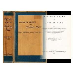 rates and radical rule  being a series of practical questions vitally 