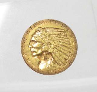 1912 INDIAN HEAD HALF EAGLE SOLID GOLD USA $5 COIN  