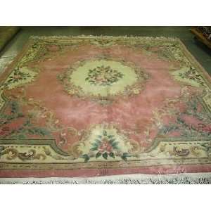   Hand Knotted china Chinese Rug   87x82 