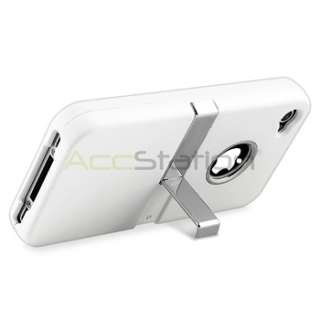   Stand Case Cover For iPhone 4 4G 4GS Verizon ATT+ Stylus Pen  