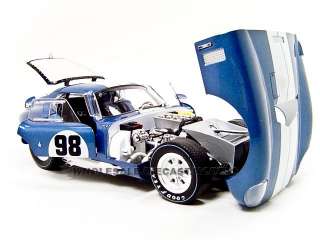  cobra daytona 98 by shelby collectables brand new box rubber tires