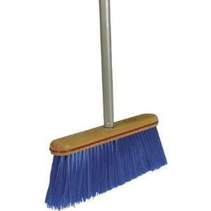   Harper Brush 11202A 12 Rough Surface Upright Broom w/Handle   Blue