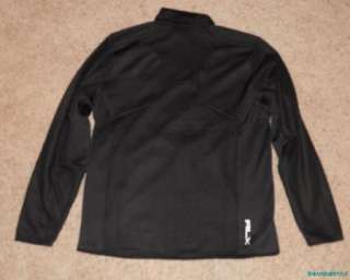   245 Ralph Lauren RLX Golf Black Logo Wool Blend Jacket Large  