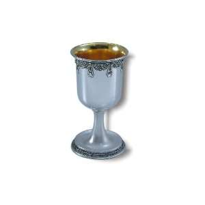  Sterling Silver Kiddush Cup with Drops