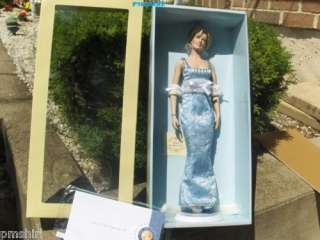 Princess Diana Vinyl Portrait Doll ~BLUE BEADS~FRANK MT  