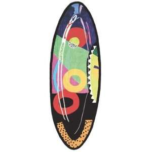  Foreign Accents Jubilee SHS001 Surfboard Area Rug 