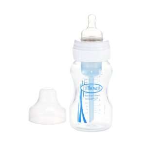 Dr. Browns BPA Free Polypropylene Natural Flow Wide Neck Bottle 8 
