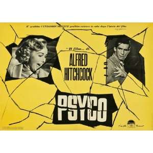  Psycho Movie Poster (11 x 17 Inches   28cm x 44cm) (1969 