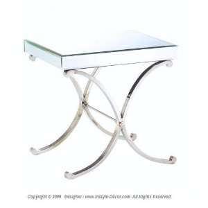  Small Mirrored Vogue Table