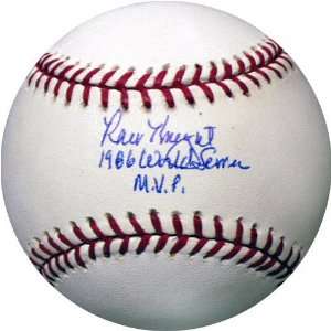 Ray Knight Autographed Baseball with 86 WS MVP Inscription  