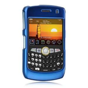   Rubber Case for Blackberry 8350 / Blue Cell Phones & Accessories