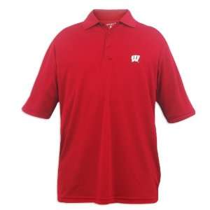    Mens Antigua Exceed Desert Dry Red Polo S
