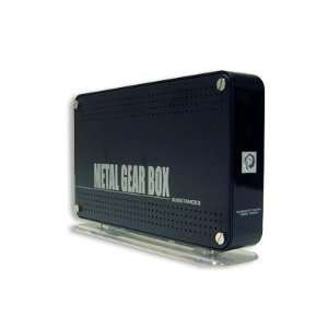  Metal Gear Box II 3.5 In External USB 2.0 Hard Drive Case 