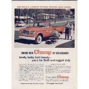   Bar None  1960 Champ by Studebaker Ad, A4260A. 