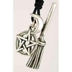 Witchs Broom Amulet 
