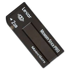  Lexar Media 2GB Memory Stick Pro Card Electronics