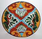 Vintage Mexican TALAVERA Pottery Plate Dish 7 1/2