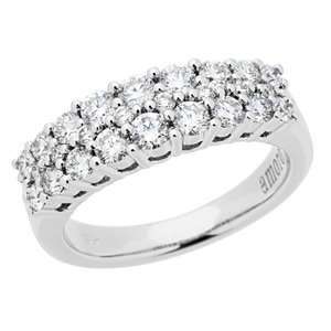 1.01 Carat 18kt White Gold Diamond Ring Jewelry