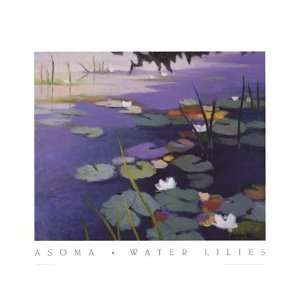  Water Lilies by Tadashi Asoma 35x27