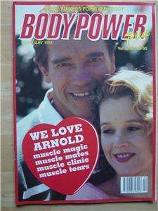BodyPower Plus bodybuilding muscle magazine/ARNOLD SCHWARZENEGGER 2 91 